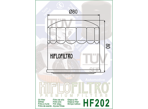 Hiflo15410-MB0-003 Oljefilter